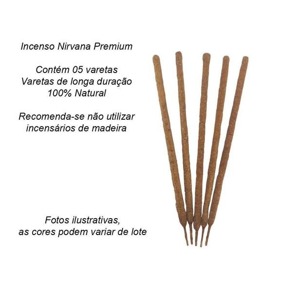 Imagem de Incenso Natural Nirvana Premium 5 Varetas Canela