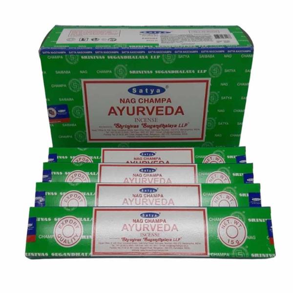 Imagem de Incenso Natural Satya - Ayurveda 15G