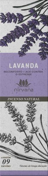 Imagem de Incenso Nirvana - Linha Tradicional - Lavanda