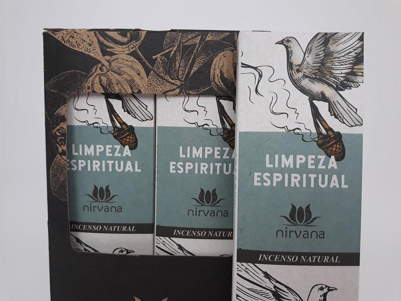 Imagem de Incenso Nirvana Natural Espiritual Litúrgico Limpeza 9 Varetas Diversos tipos