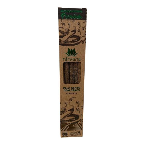 Imagem de Incenso Nirvana Palo Santo C/ Cravo Premium 12Cx Com 5 Varet