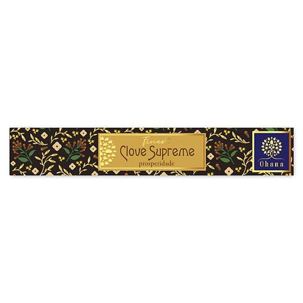 Incenso Ohana finest CLOVE SUPREME - PROSPERIDADE Imagem de Incenso Ohana finest CLOVE SUPREME - PROSPERIDADE