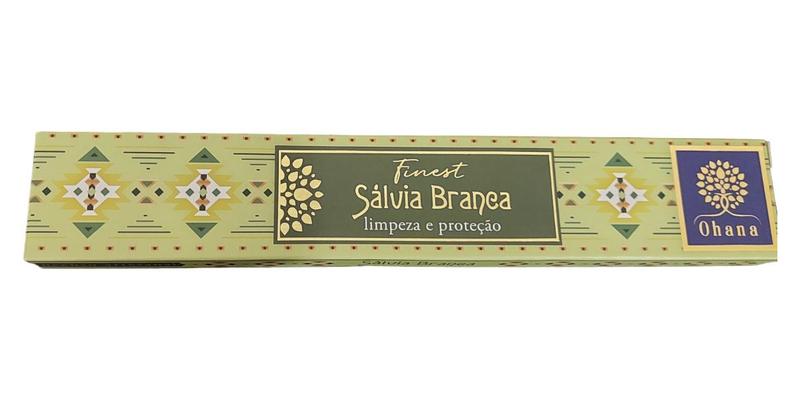 Imagem de INCENSO OHANA FINEST SÁLVIA BRANCA limpeza proteção original