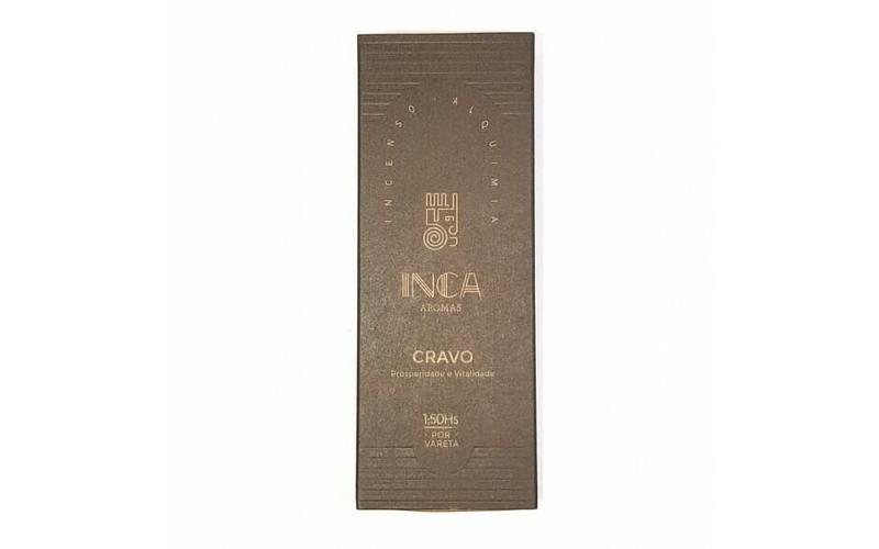 Imagem de Incenso Terapêutico Cravo Inca Aromas 60G