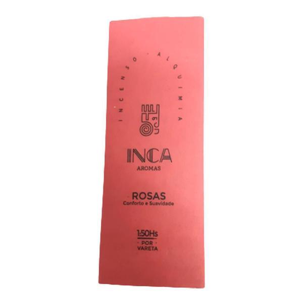 Imagem de Incenso Terapêutico Rosas Inca Aromas 60G