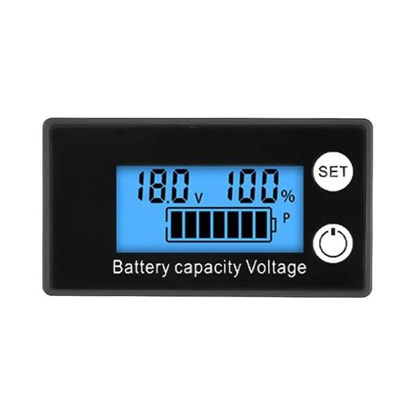 Imagem de Indicador de Capacidade de Bateria de Alta Tensão DC 8V-100V - Chumbo Ácido, Lítio e LiFePO4