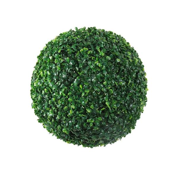 Imagem de Indoor ou Outdoor Artificial Grass Dome, Simulação Leave Grass Ball, Eco-friendly Verde, 40cm