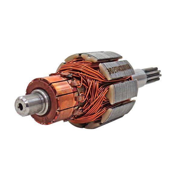 Induzido do Motor de Partida Arranque Fan 125 Titan 150 Bros 150 Tipo