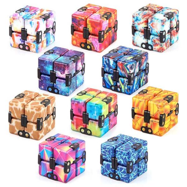 Imagem de Infinity Cube Espacial - Cubo Infinito Colorido Fidget Anti Stress