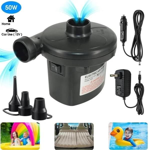 Inflador bomba ar compressor eletrico enche bexiga infla desinfla colchao bote inflaveis casa e carro trivolt - Yeet Imagem de Inflador bomba ar compressor eletrico enche bexiga infla desinfla colchao bote inflaveis casa e carro trivolt