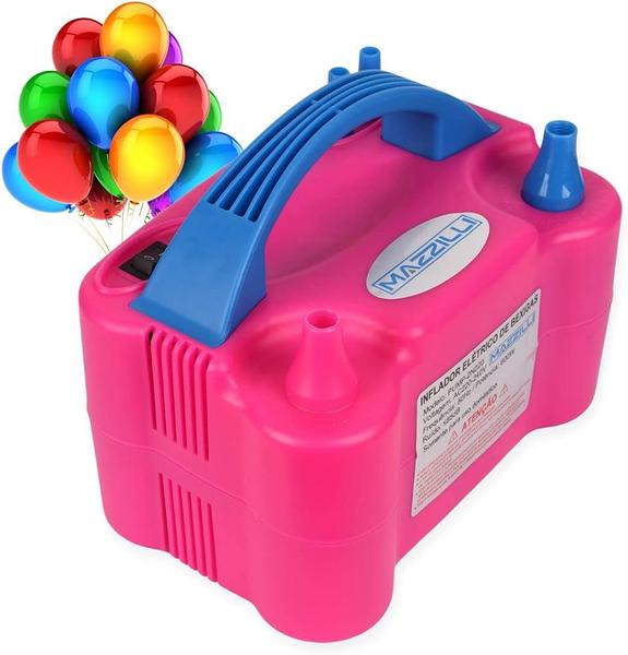 Inflador Compressor 220v Bomba Balões Bexigas 2 Bicos Festas - oem Imagem de Inflador Compressor 220v Bomba Balões Bexigas 2 Bicos Festas