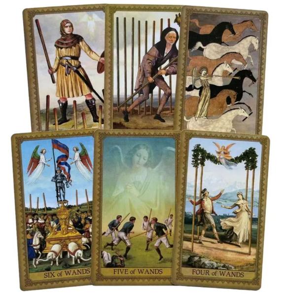 Imagem de Influence Of The Angels Tarot Deck Tarô Influência Dos Anjos Baralho de Cartas de Oráculo