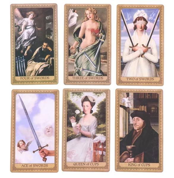 Imagem de Influence Of The Angels Tarot Deck Tarô Influência Dos Anjos Baralho de Cartas de Oráculo