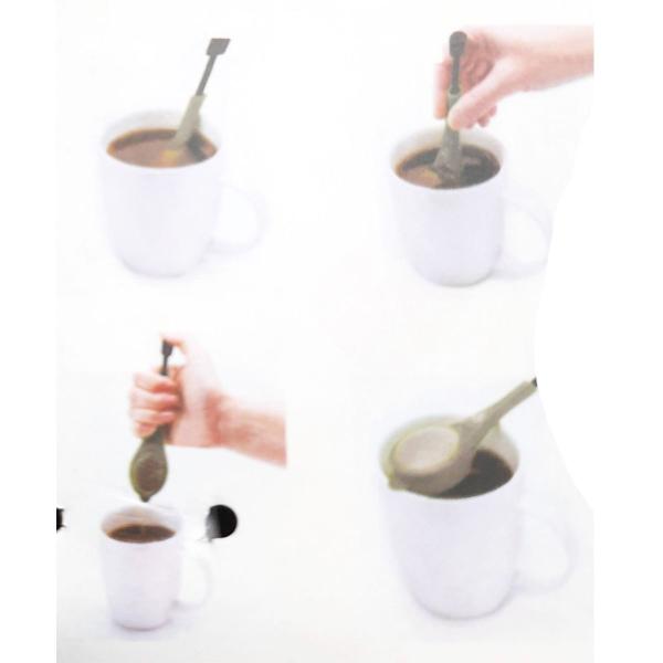 Infusor Coador Filtro Porta Chá Ervas Sachê Com Prensadora Plástico - SF20379 Mimo Style Imagem de Infusor Coador Filtro Porta Chá Ervas Sachê Com Prensadora Plástico - SF20379 Mimo Style