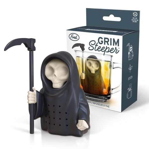 Imagem de Infusor de chá com design genuíno Fred Grim Steeper Grim Reaper