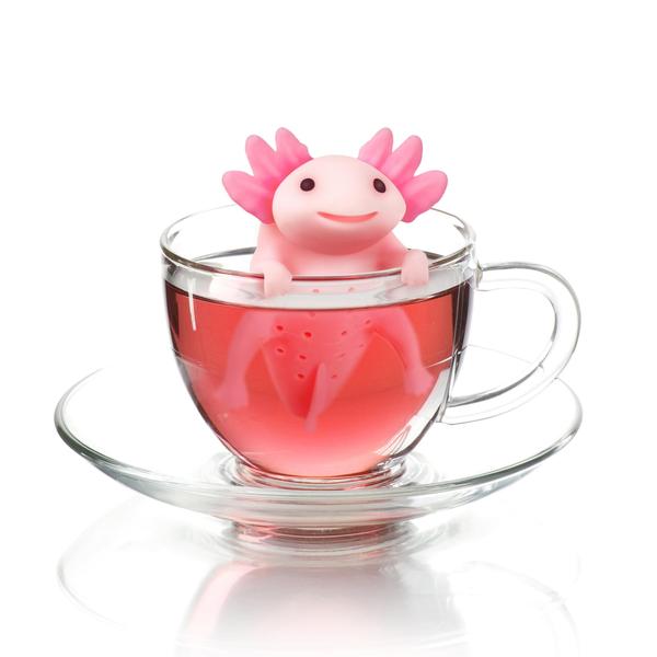 Imagem de Infusor de chá genuíno Fred RELAXOLOTL Cute Axolotl Design