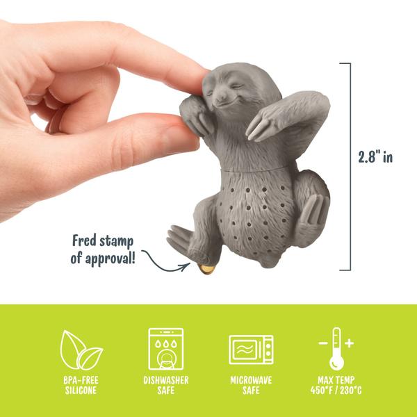 Imagem de Infusor de chá genuíno Fred Slow Brew Sloth Silicone