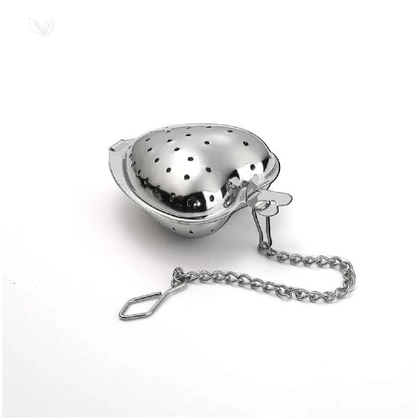 Infusor para Chá Coração Inox Premium - Rocha Saúde Imagem de Infusor para Chá Coração Inox Premium