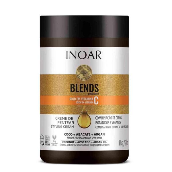 Imagem de Inoar Coleção Blends - Creme De Pentear 1kg