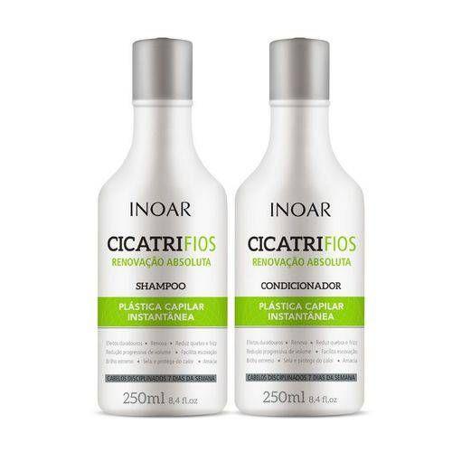 Imagem de Inoar Kit Cicatrifios  Shampoo e Condicionador 250ml