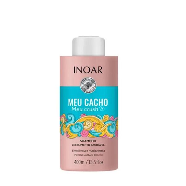 Imagem de Inoar Meu Cacho Meu Crush  Shampoo - 400Ml