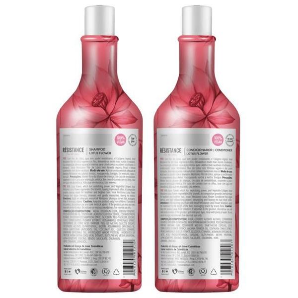 Imagem de Inoar Résistance Flor De Lótus Kit - Shampoo + Condicionador 2L