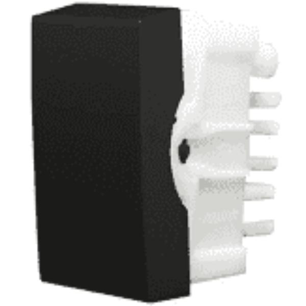 Inova Class Modulo Interruptor Simples Preto Ebano Fosco - Alumbra Imagem de Inova Class Modulo Interruptor Simples Preto Ebano Fosco