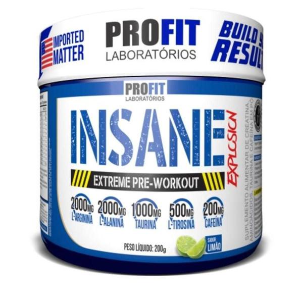 Imagem de Insane Explosion Extreme Pre-Workout 200G Limão