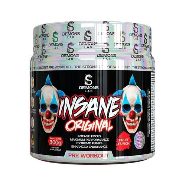 Insane Original (300g) - Sabor: Fruit Punch - Demons Lab Imagem de Insane Original (300g) - Sabor: Fruit Punch