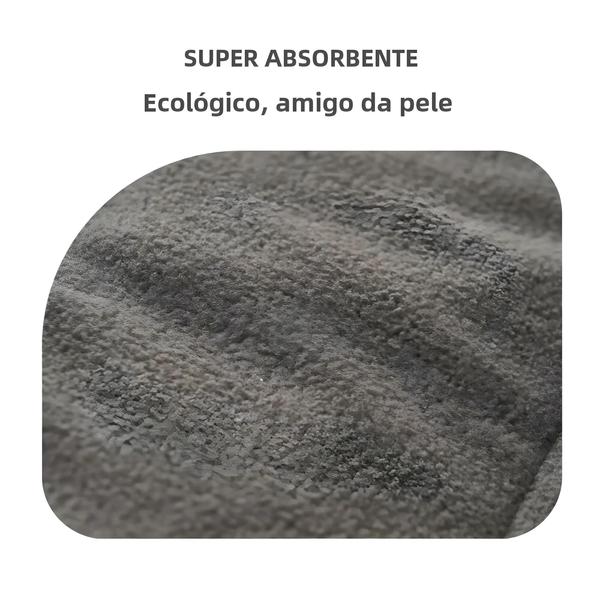 Imagem de Inserção de Fralda de Pano Reutilizável para Bebê - 5 Camadas Super Absorventes de Carvão de Bambu