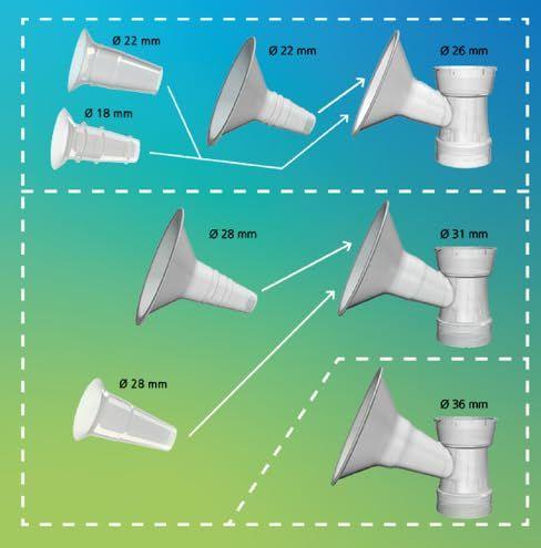 Insertos Breast Shell ARDO 36mm (conjunto de 2) sem BPA Imagem de Insertos Breast Shell ARDO 36mm (conjunto de 2) sem BPA