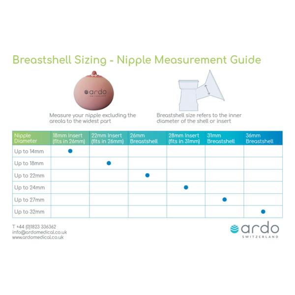 Insertos Breast Shell ARDO 36mm (conjunto de 2) sem BPA Imagem de Insertos Breast Shell ARDO 36mm (conjunto de 2) sem BPA