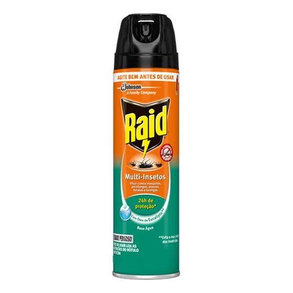 Imagem de Inseticida Aerossol Multi Insetos Eucalipto 420ml Raid