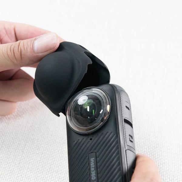 Imagem de Insta360 X4 Capa De Lente De Silicone Macio Tampa Protetora Protetor De Tela Acessórios Para Câmera