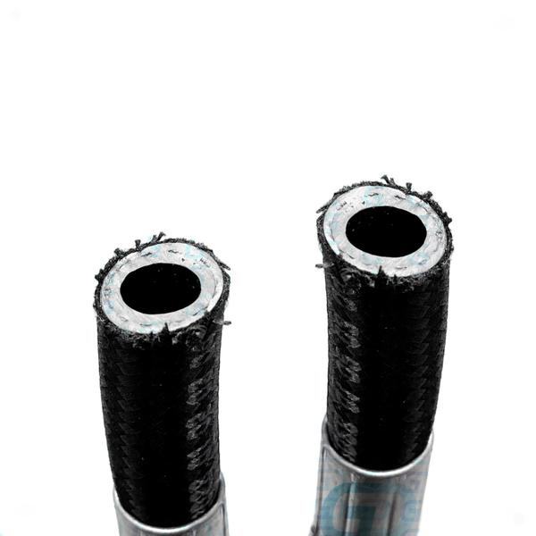 Instalação de gás flexivel nitrilico c/ 2 abraçadeiras - DISMAR Imagem de Instalação de gás flexivel nitrilico c/ 2 abraçadeiras