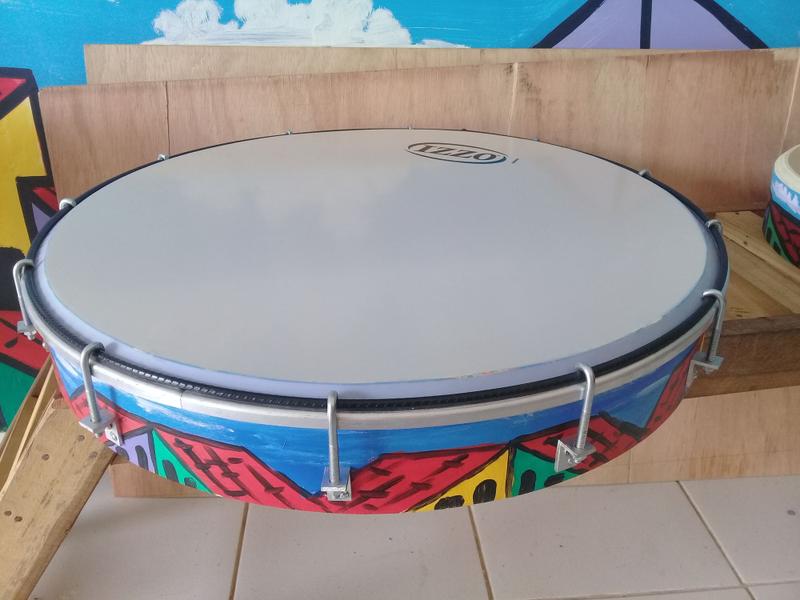 Imagem de Instrumento de percussao pandeirao 