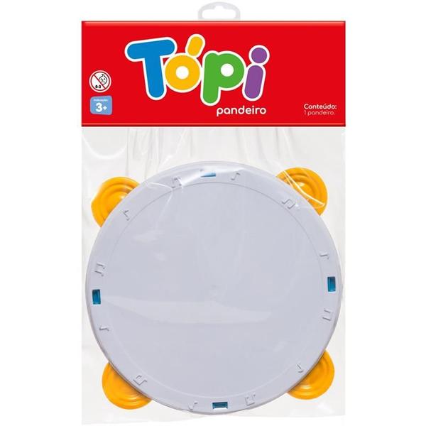 Imagem de Instrumento musical pandero topi solapa cardoso toys