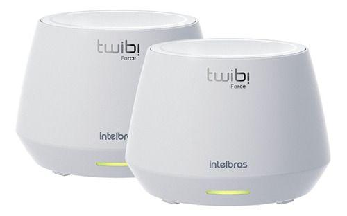 Imagem de  Intelbras Roteador Twibi Force Ax 1500 Branco 2 Unidades