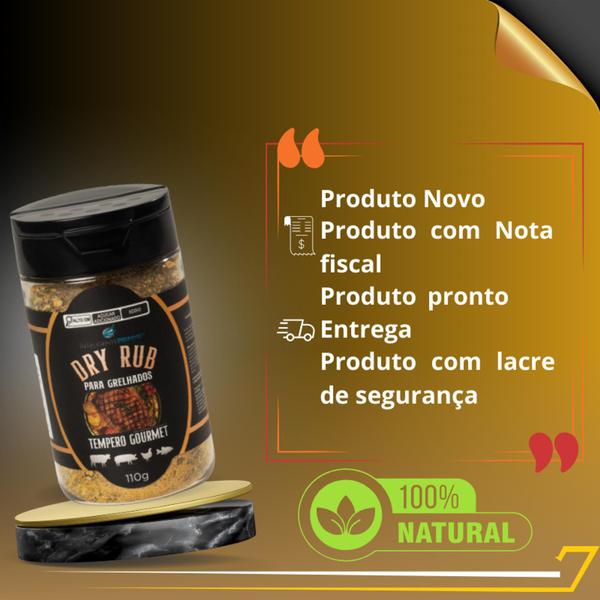 Imagem de Inteligente Primme - Tempero Gourmet Dry Rub Para Grelhados 110G