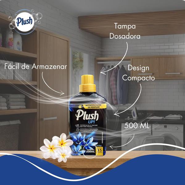 Imagem de Intensificador Perfume Roupas Plush Vertigo Amaciante 500ml