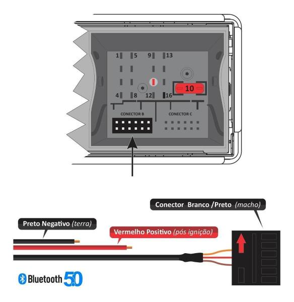 Imagem de Interface Adaptador Bluetooth Aux Para Citroen C4 Pallas Rd4