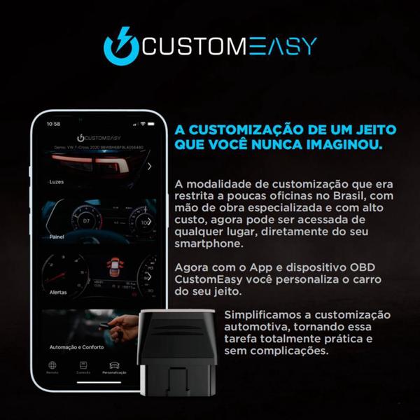 Imagem de Interface Ativação de Câmera Fiat Pulse 2022 a 2023 CustomEasy