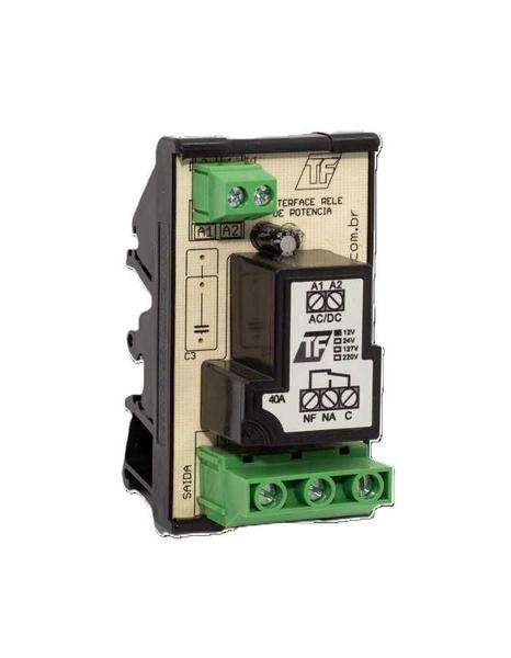 Imagem de Interface borne rele potencia 24vdc/ac 40a