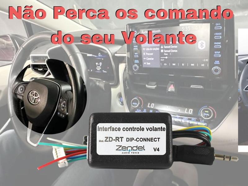 Imagem de Interface Comando Controle Som Volante com Funções Avançadas