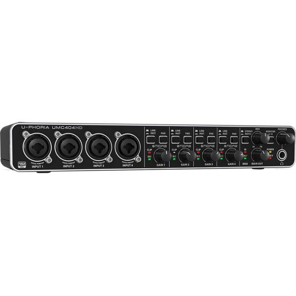 Imagem de Interface de Audio 4x4 USB MIDI U-Phoria UMC-404HD - Behringer