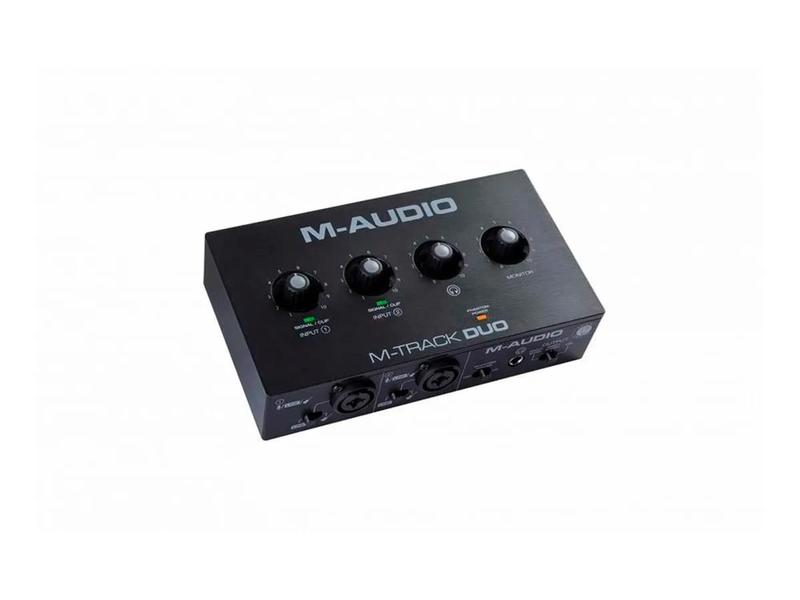 Imagem de Interface De Áudio M-Audio M-Track Duo 24 Bits Usb 2 Canais