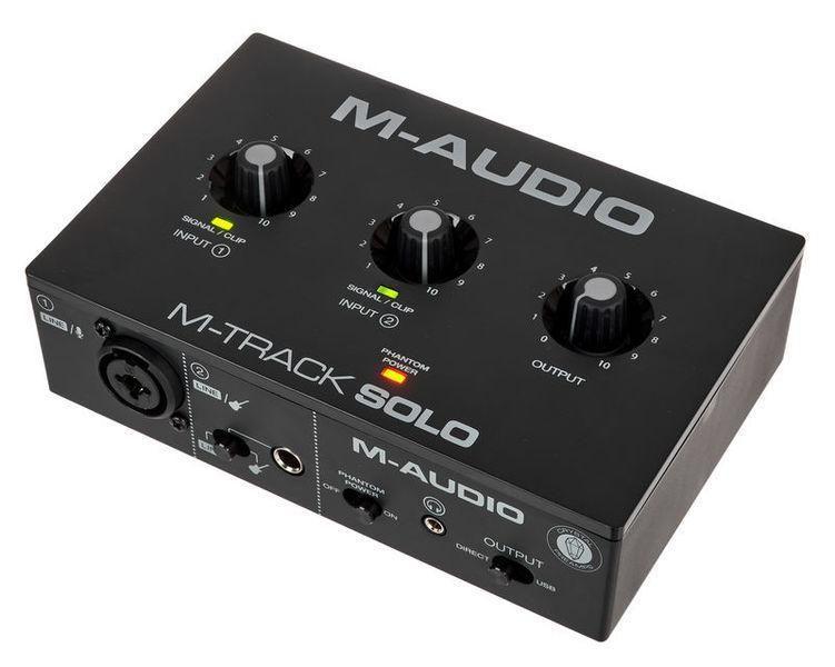 Imagem de Interface De Áudio M-Audio M-Track Solo Usb