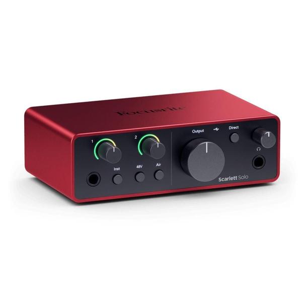 Imagem de Interface De Áudio Scarlett Solo 4Th Gen Focusrite