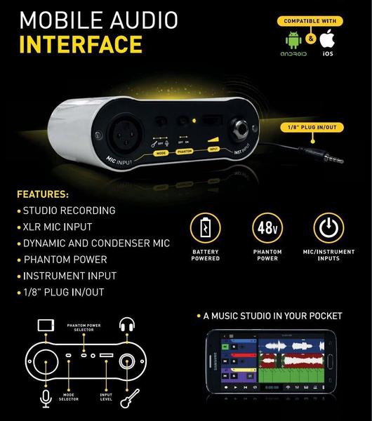 Imagem de Interface de Áudio SKP Portátil Smart Track 2