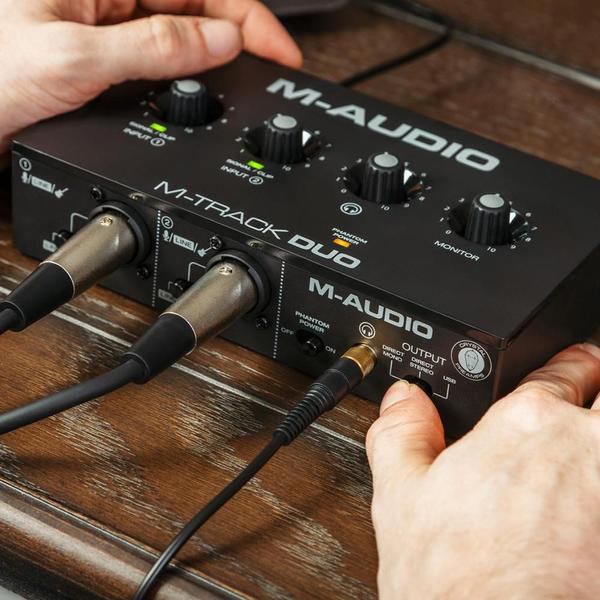 Imagem de Interface M Audio MTRACKDUO USB 2 Canais Combo